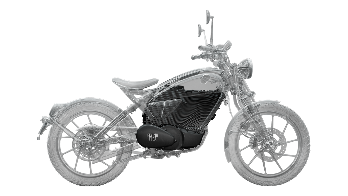 Sculpted Finned Battery Case