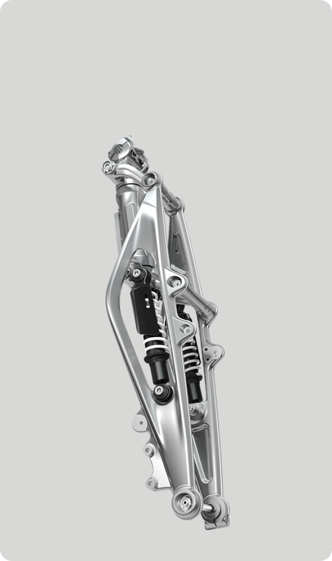 Front Girder Fork Suspension