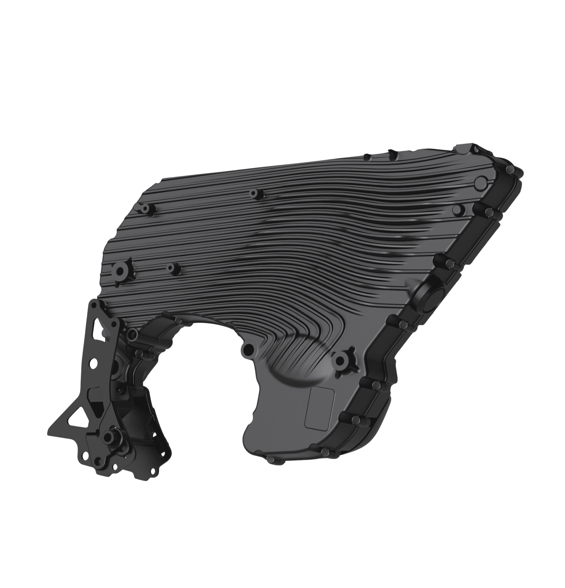 Magnesium Finned Battery Casing