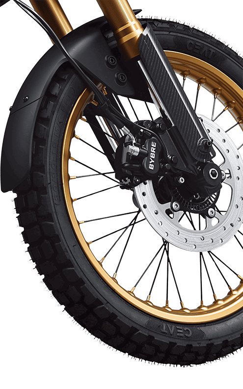 Spoked Aluminium Wheel